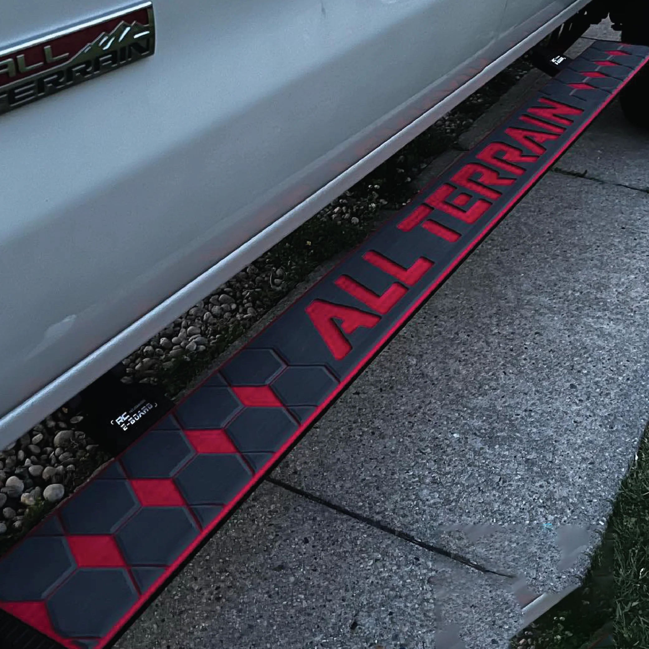 Custom EVA Running Board Pads (2PCS) – Personalized Truck Side Step Covers with Custom Colors, Patterns & Text
