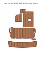 EVA Boat Flooring Kits for Bayliner Ciera 2655–2855 – Cabin Cruiser Marine Flooring & Non Slip Deck Upgrade for Mid-to-Large Family Weekender Boats - Hxbyx