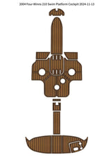 EVA Boat Flooring Kit for 2004 Four Winns 210 – Sport Bowrider Marine Flooring & Non Slip Deck Upgrade for 21ft H-Series Boats