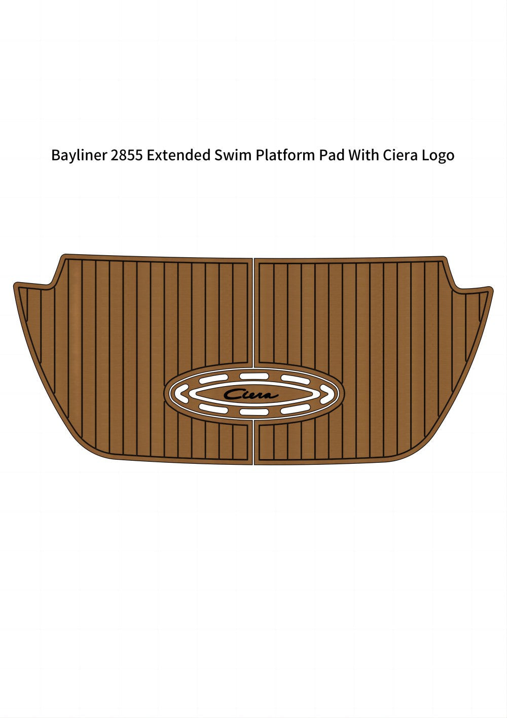 EVA Boat Flooring Kit for 2000 Bayliner 2855 – Cabin Cruiser Marine Flooring & Non Slip Deck Upgrade for Mid Size Family Weekender Boats - Hxbyx