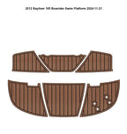 EVA Boat Flooring Kit for 2012 Bayliner 185 Bowrider – Entry Level Family Boat Marine Flooring & Non Slip Deck Replacement Upgrade - Hxbyx
