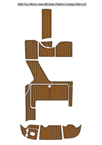 EVA Boat Flooring Kit for 2008 Four Winns Vista 258 – Cabin Cruiser Marine Flooring & Non Slip Deck Upgrade for 25ft Family Weekender Boats - Hxbyx