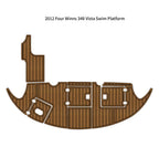 EVA Boat Flooring Kit for 2012 Four Winns 348 Vista – Luxury Cabin Cruiser Marine Flooring & Non Slip Deck Upgrade for 34ft Vista Series Boats - Hxbyx