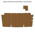 EVA Boat Flooring Kits for Bayliner 2855 – Cabin Cruiser Marine Flooring & Non Slip Deck Upgrade for 28ft Family Weekender Boats - Hxbyx