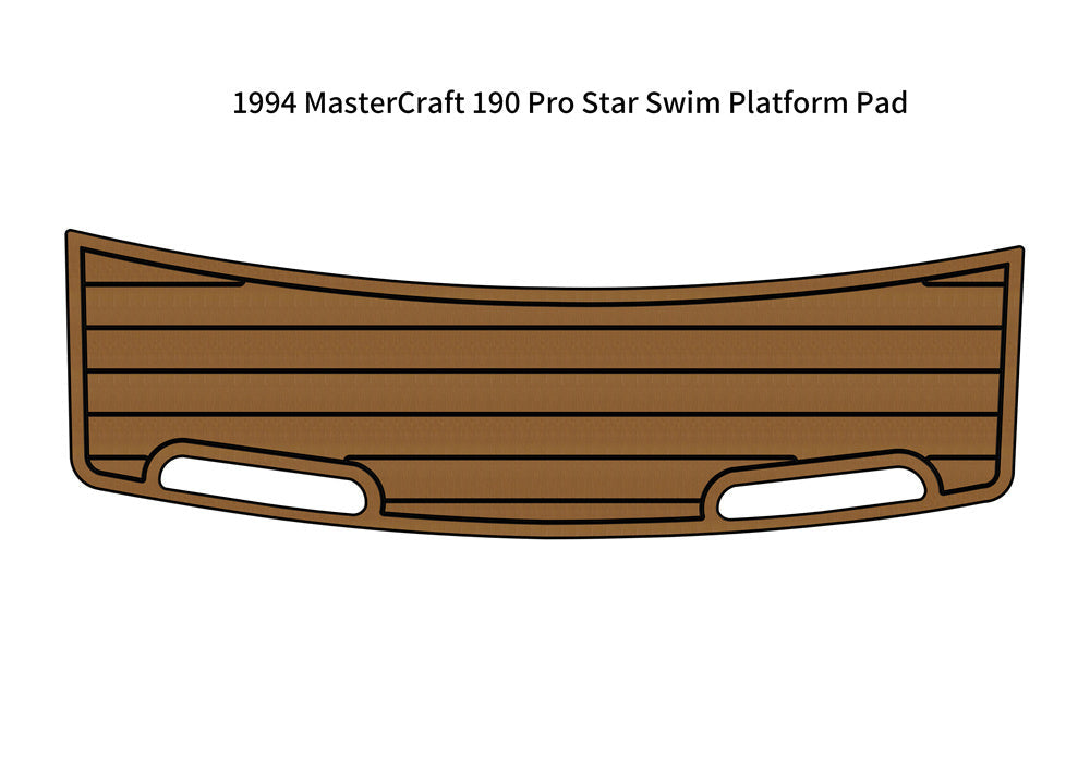 1994 MasterCraft 190 Pro Star – Custom EVA Foam Marine Flooring Kit - hxbyx