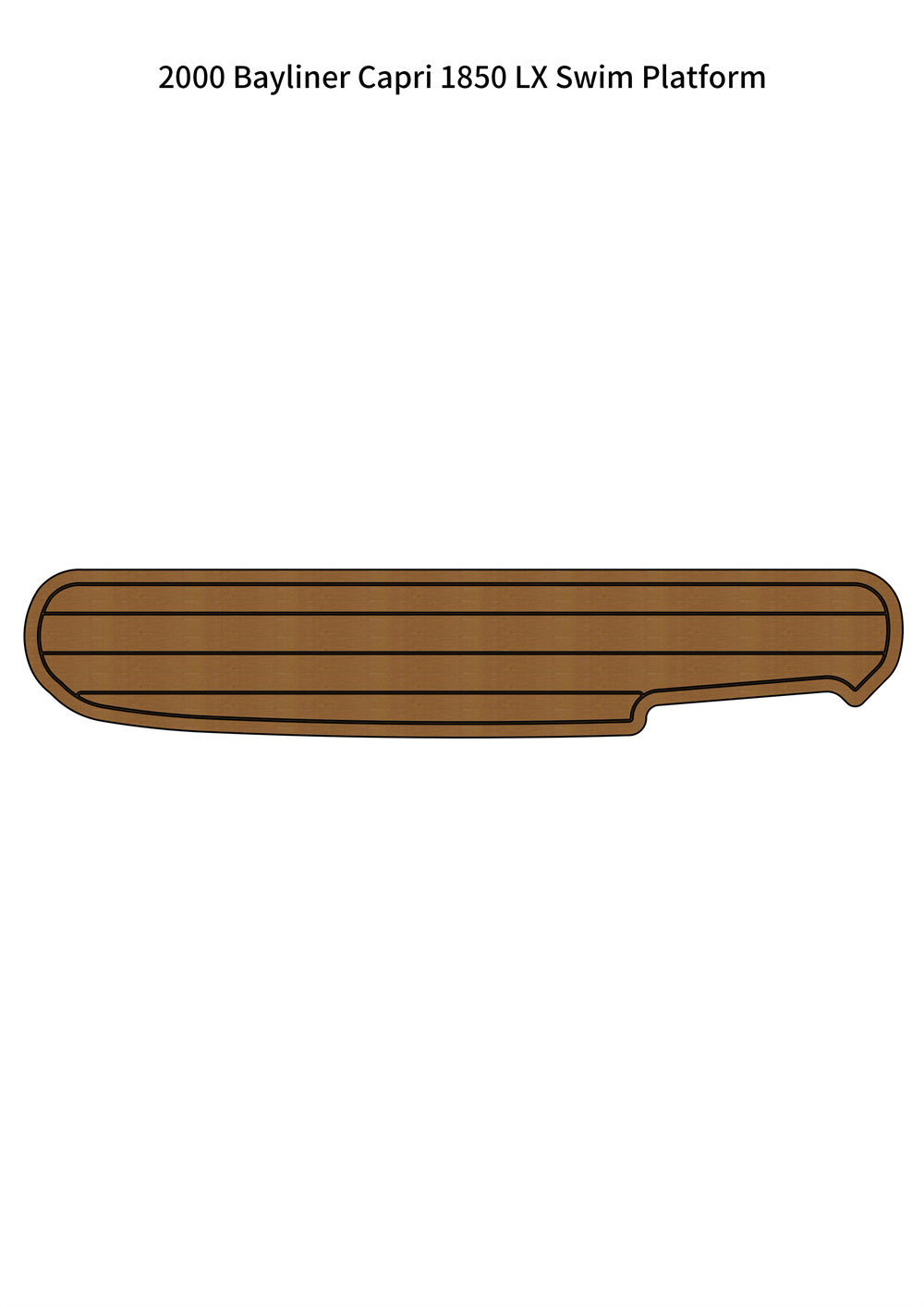 EVA Boat Flooring Kit for 2000 Bayliner Capri 1850 LX – Entry Level Bowrider Marine Flooring & Non Slip Deck Upgrade for Small Family Sport Boats - Hxbyx