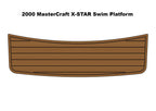 2000 MasterCraft X-Star – Custom EVA Foam Marine Flooring Kit - hxbyx