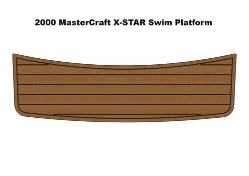 2000 MasterCraft X-Star – Custom EVA Foam Marine Flooring Kit - hxbyx