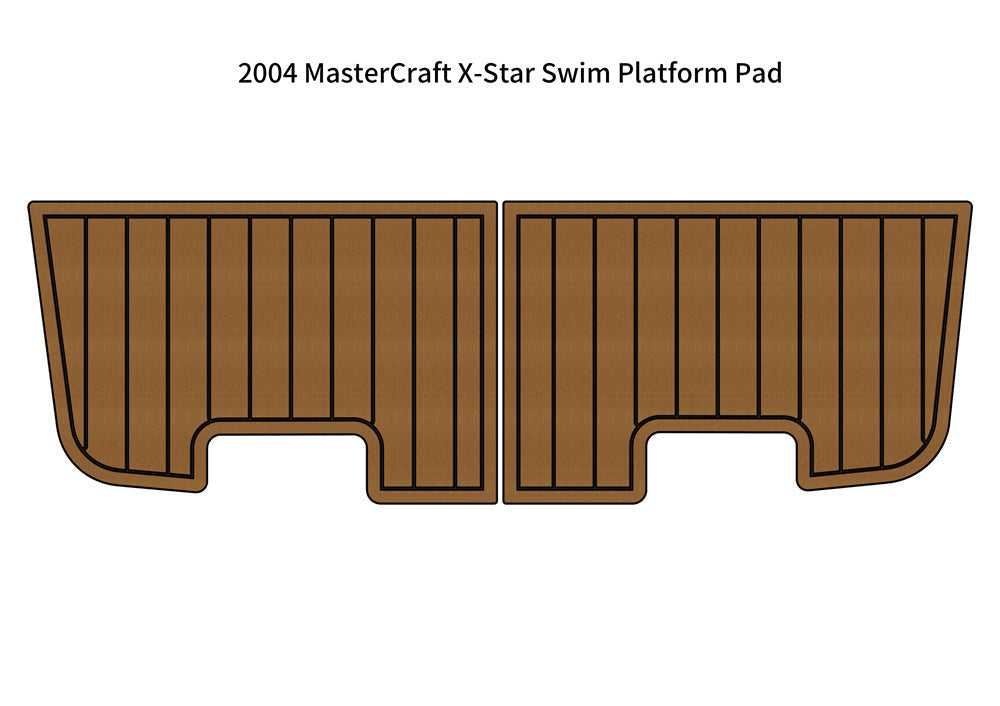 2004 MasterCraft X-Star – Custom EVA Foam Marine Flooring Kit - hxbyx