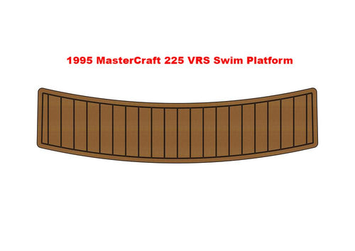 1995 MasterCraft 225 VRS – Custom EVA Foam Marine Flooring Kit - hxbyx