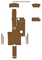 2012 MasterCraft X2 – Custom EVA Foam Marine Flooring Kit - hxbyx