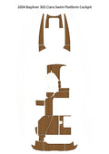 EVA Boat Flooring Kit for 2004 Bayliner 305 Ciera – Large Cabin Cruiser Marine Flooring & Non Slip Deck Upgrade for Family Weekender Liveaboard Boats - Hxbyx