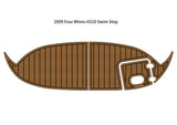 EVA Boat Flooring Kit for 2009 Four Winns H210 – Sport Bowrider Marine Flooring & Non Slip Deck Upgrade for 21ft H-Series Boats