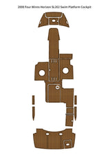 EVA Boat Flooring Kit for 2008 Four Winns Horizon SL 262 – Sport Luxury Bowrider Marine Flooring & Non Slip Deck Upgrade for 26ft SL-Series Boats