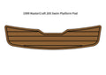 1999 MasterCraft 205 – Custom EVA Foam Swim Platform Pad - hxbyx