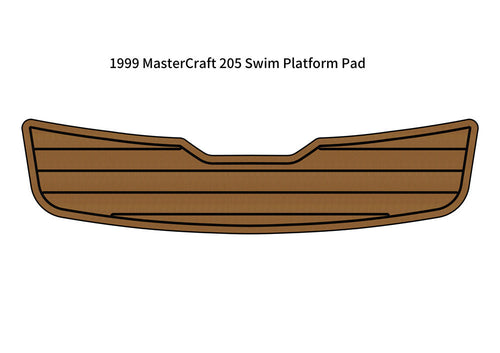 1999 MasterCraft 205 – Custom EVA Foam Swim Platform Pad - hxbyx