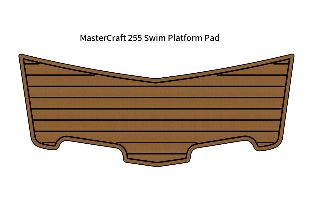 MasterCraft 255 – Custom EVA Foam Swim Platform Step Pad - hxbyx