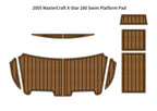 2005 MasterCraft X-Star 280 – Custom EVA Foam Swim Platform Pad - hxbyx