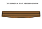1995–2000 MasterCraft Mari Star VRS 200 – Custom EVA Foam Swim Platform Pad - hxbyx
