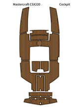 EVA Boat Flooring Kit for MasterCraft CSX220 – High Performance Sport Tow Boat Non Slip Deck Replacement for Speed & Control Platforms