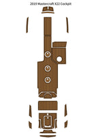 2019 MasterCraft X22 – Custom EVA Foam Marine Flooring Kit - hxbyx