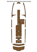 2021 MasterCraft NXT24 – Custom EVA Foam Marine Flooring Kit - hxbyx