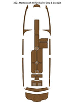 2021 MasterCraft NXT24 – Custom EVA Foam Marine Flooring Kit - hxbyx