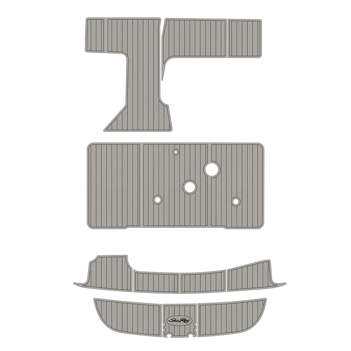 1995-1999 Sea Ray 330 – Custom EVA Foam Marine Flooring Kit | Non-Slip Decking - hxbyx