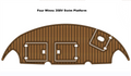 EVA Boat Flooring Kit for Four Winns Vista 358V – Marine Floor Replacement for 35ft Cabin Cruiser Non Slip Deck Upgrade - Hxbyx