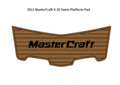 2011 MasterCraft X-25 Custom EVA Boat Flooring Kit - hxbyx