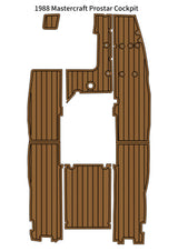 EVA Boat Flooring Kit for MasterCraft ProStar (1988) – Classic Direct Drive Ski Boat Non Slip Deck Replacement Vintage Competition Platform