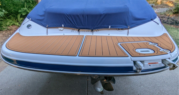 2005 Four Winns Horizon 230 – Custom EVA Foam Marine Flooring Kit - hxbyx