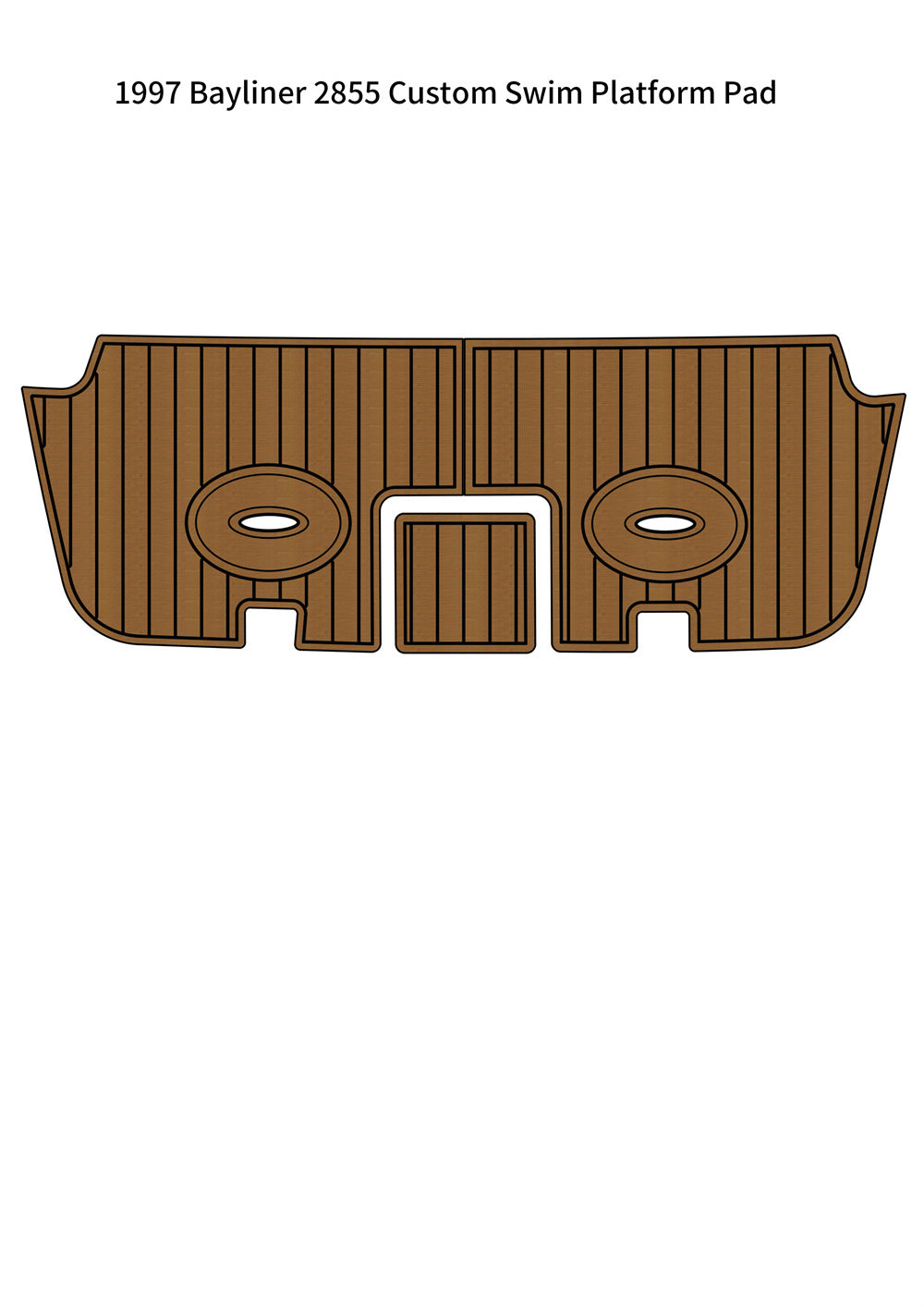 EVA Boat Flooring Kit for 1997 Bayliner 2855 – Classic Cabin Cruiser Marine Flooring & Non Slip Deck Upgrade for Old 28ft Family Cruiser Boats - Hxbyx