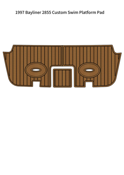 EVA Boat Flooring Kit for 1997 Bayliner 2855 – Classic Cabin Cruiser Marine Flooring & Non Slip Deck Upgrade for Old 28ft Family Cruiser Boats - Hxbyx