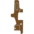 1997 Chaparral Sunesta 250 Eva Foam Boat Flooring Boat Decking hxbyx Light Brown Black