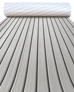 Faux Teak EVA Foam Sheet – Gray & Black Boat Flooring - Hxbyx