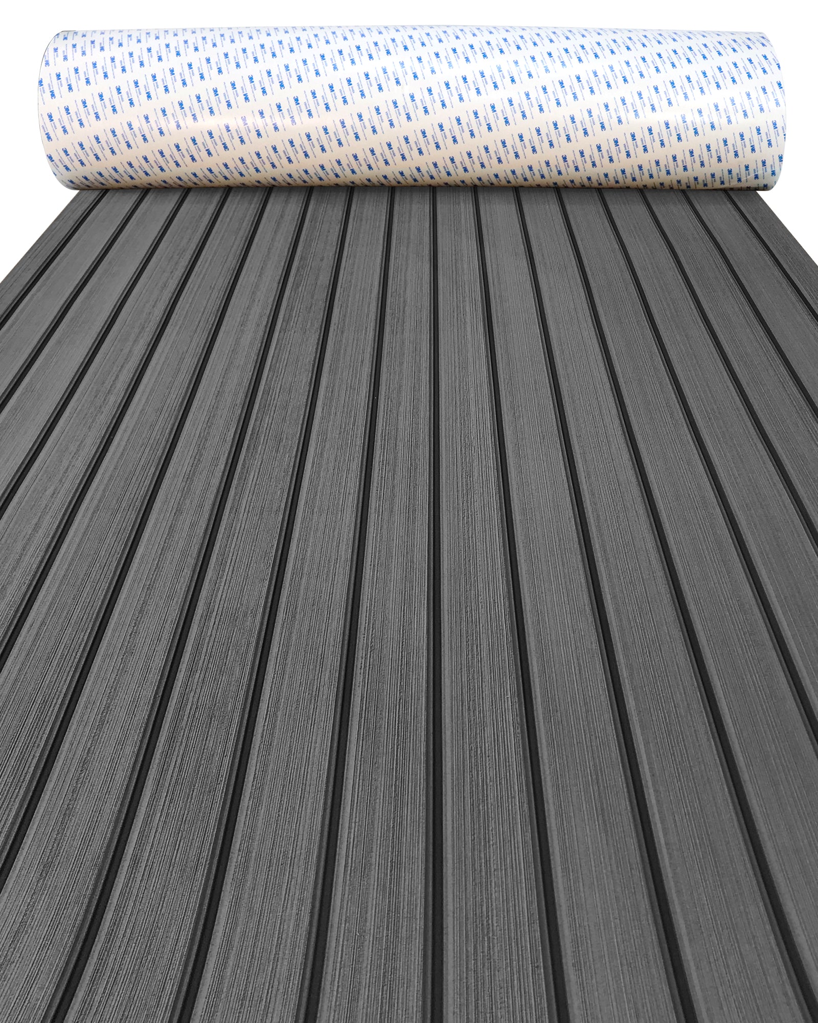 Faux Teak EVA Foam Sheet – Dark Gray & Black Boat Flooring - Hxbyx