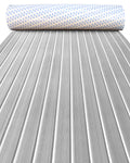 Faux Teak EVA Foam Sheet – Gray & White Boat Flooring - Hxbyx