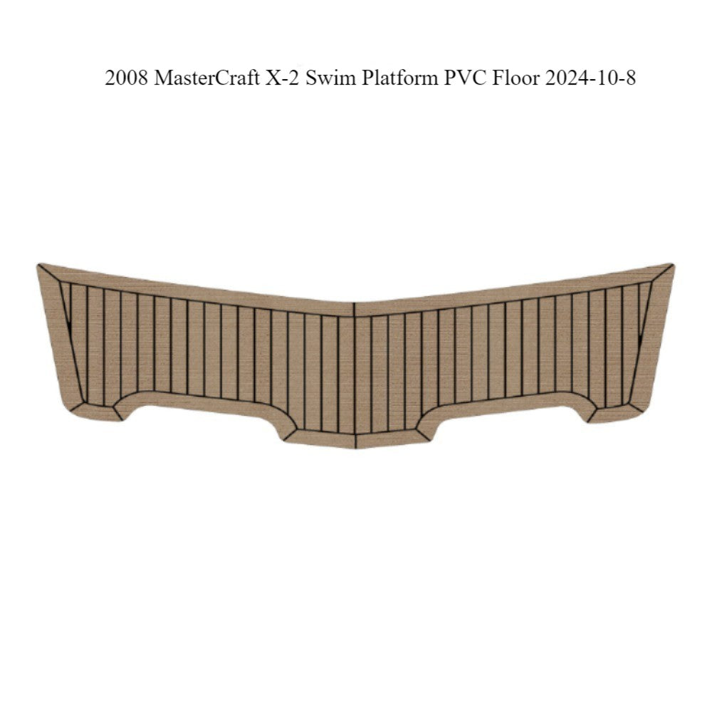 2008 MasterCraft X-2 – Custom EVA Foam Marine Flooring Kit - hxbyx