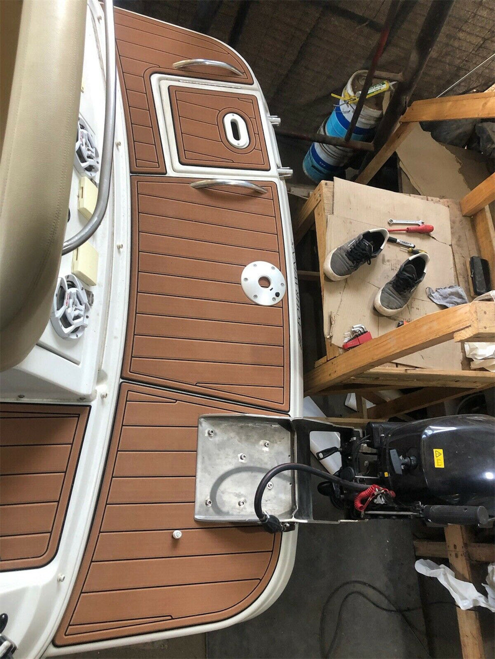 2001 Four Winns 248 Vista – Custom EVA Foam Marine Flooring Kit - hxbyx