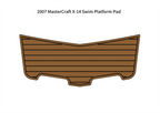 2007 MasterCraft X-14 – Custom EVA Foam Marine Flooring Kit - hxbyx
