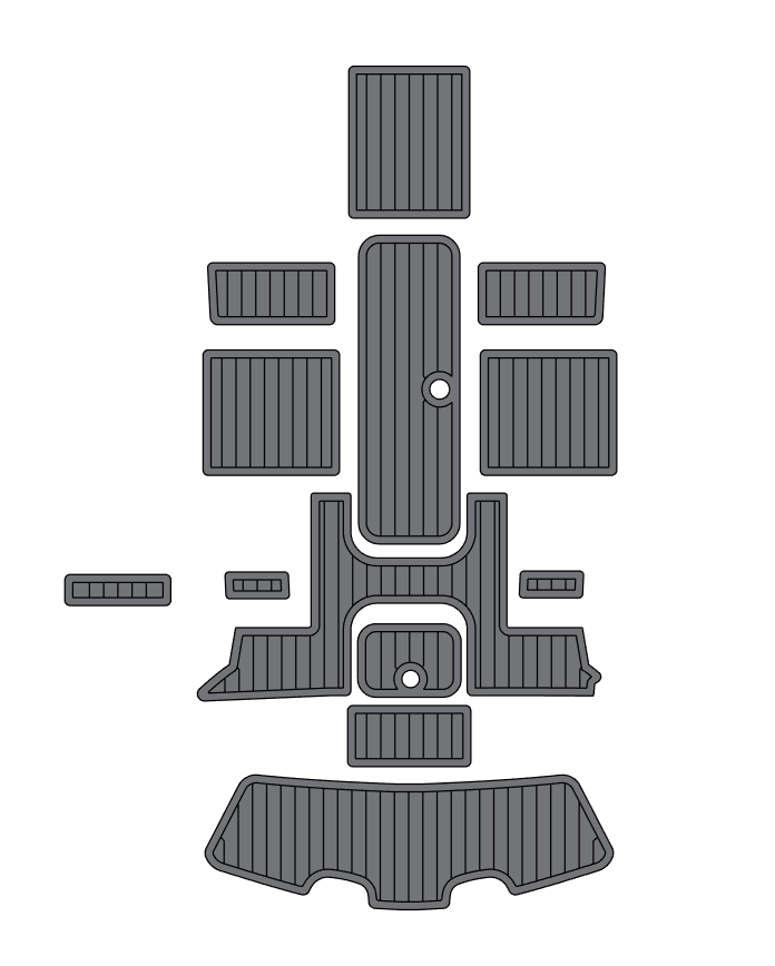 2007-2011 Sea Doo Challenger 180 – Custom EVA Foam Marine Flooring Kit - hxbyx