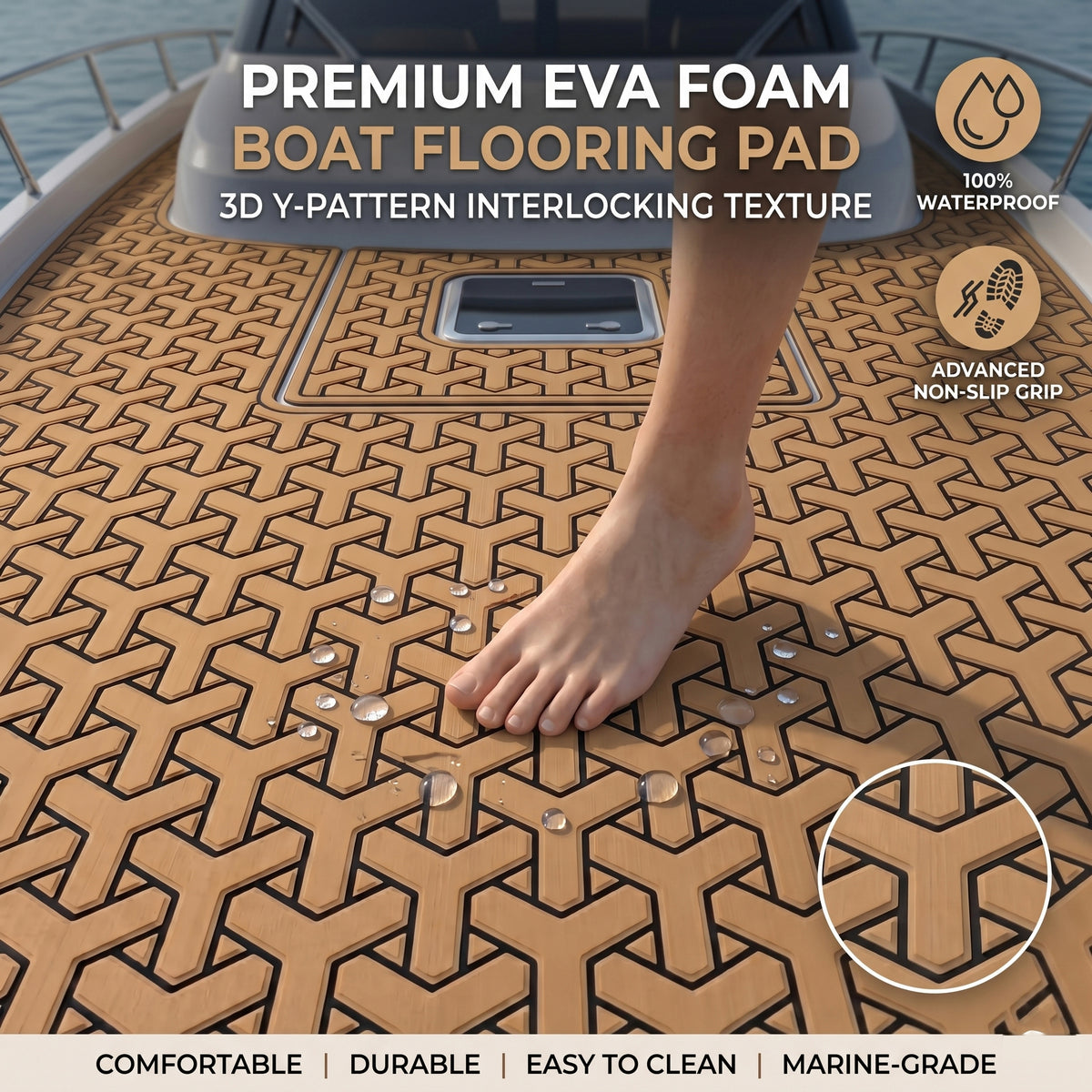 Interlocking Y DIY EVA Foam Sheet – Customize Your Colors