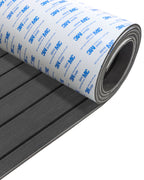 Faux Teak EVA Foam Sheet – Dark Gray & Black Boat Flooring - Hxbyx