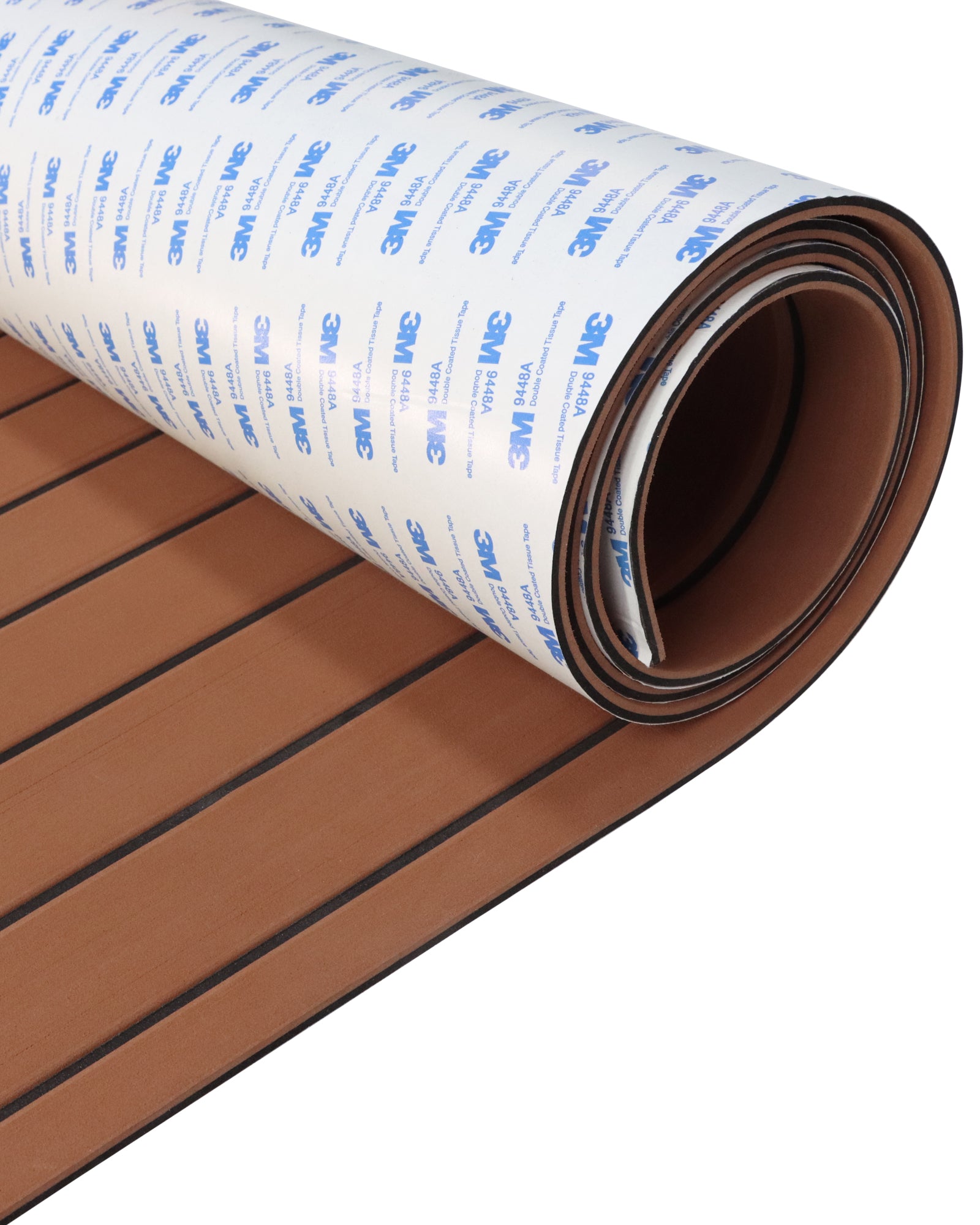 Faux Teak EVA Foam Sheet – Dark Brown & Black Boat Flooring - Hxbyx