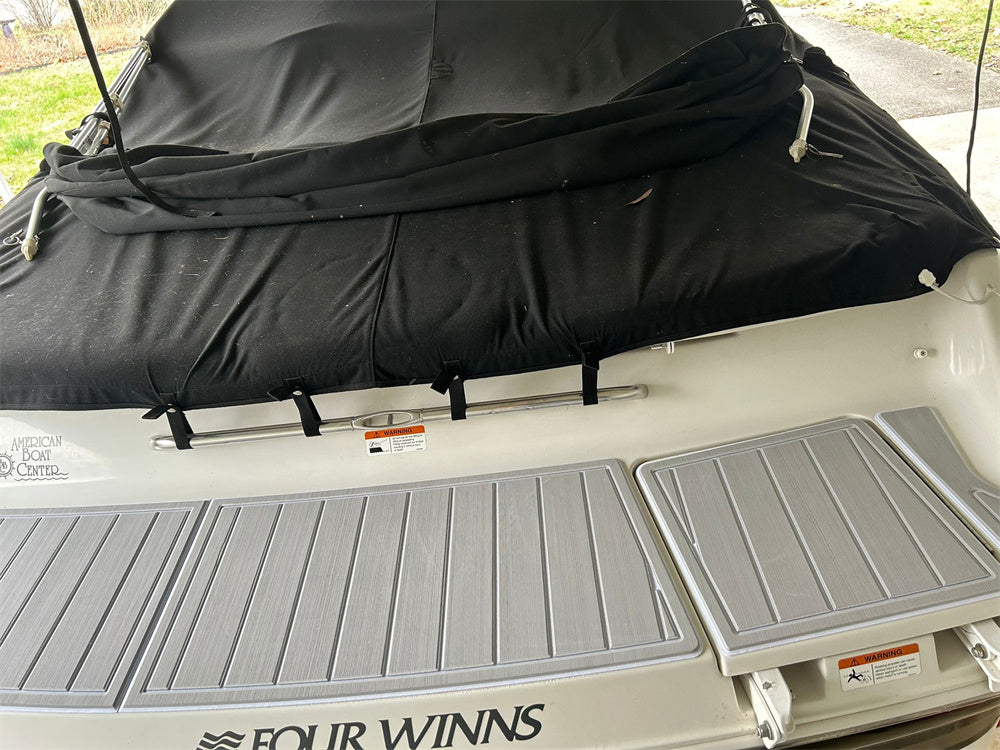 EVA Boat Flooring Kit for 2003 Four Winns 200 – Sport Bowrider Marine Flooring & Non Slip Deck Upgrade for 20ft H-Series Boats - Hxbyx