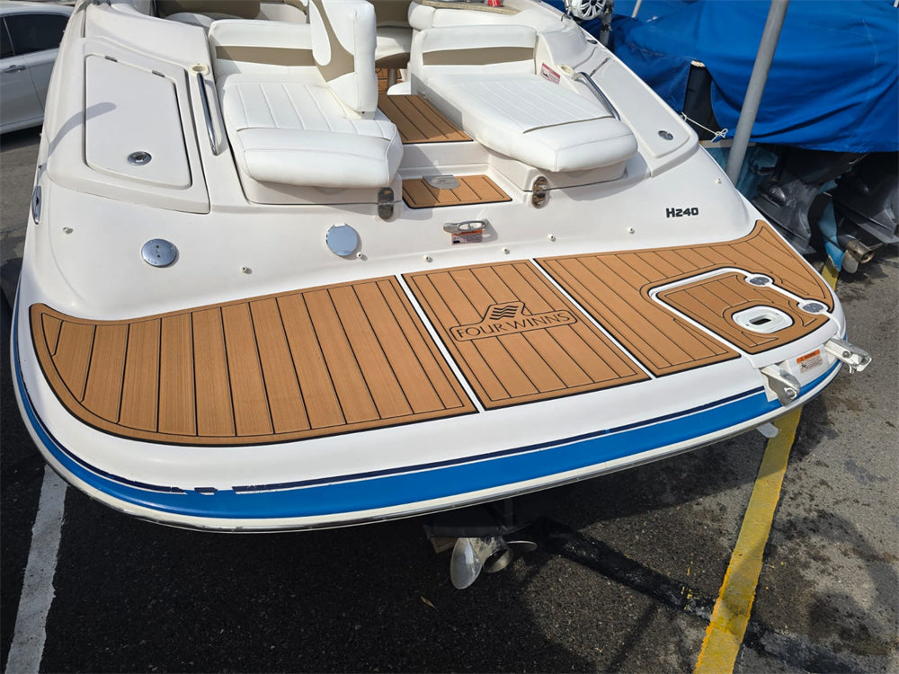 EVA Boat Flooring Kit for 2011 Four Winns H240 – Mid-Size Sport Bowrider Marine Flooring & Non Slip Deck Upgrade for 24ft H-Series Boats - Hxbyx