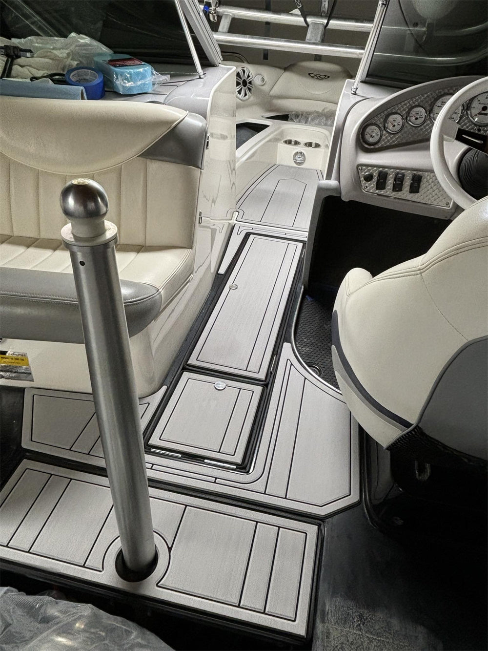 2004 MasterCraft 209 X9 – Custom EVA Foam Marine Flooring Kit - hxbyx