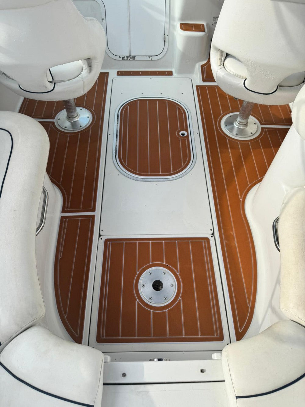 EVA Boat Flooring Kit for 2005 Four Winns 245 Sundowner – Cuddy Cabin Marine Flooring & Non Slip Deck Upgrade for 24–25ft Day Cruiser Boats - Hxbyx