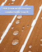 Faux Teak EVA Foam Sheet – Brown & White Boat Flooring - Hxbyx